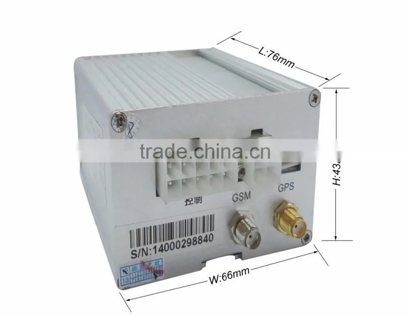 gps tracker remotely shutdown vehicle fuel level monitoring BSJ-A08