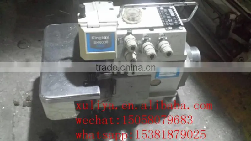 Good Quality Kingtex 6000 Used Second Hand Over Lock Machine