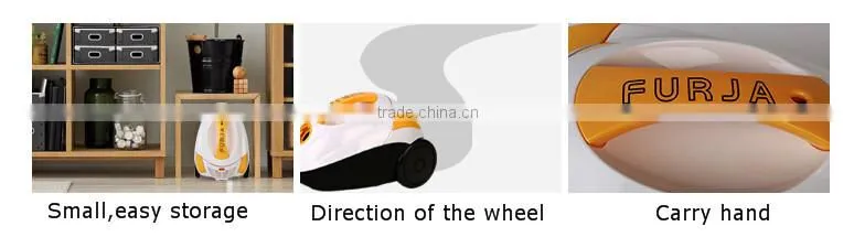 FURJA rechargeable robotic dry vacuum cleaner