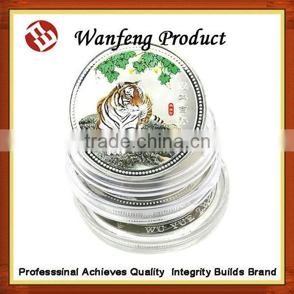 The 12 Chinese zodiac printed silver coins producer