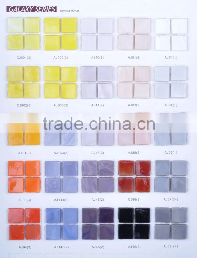 Glod & Blue Glass Mosaic Designs Pictures