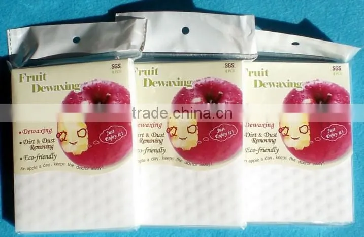 Food Manufacturers Looking for Agents or Distributors - Fruit Cleaning/Apple Cleaning Sponge