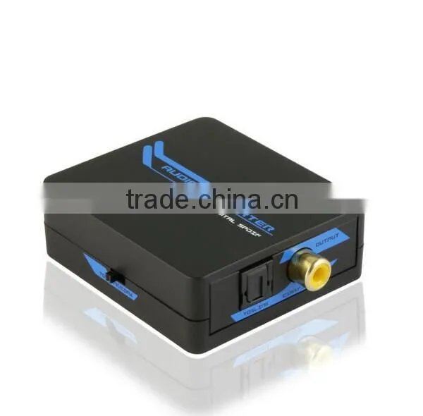 Coaxial to Toslink Digital Converter Support LPCM 2.0 Mini SPDIF Audio Converter