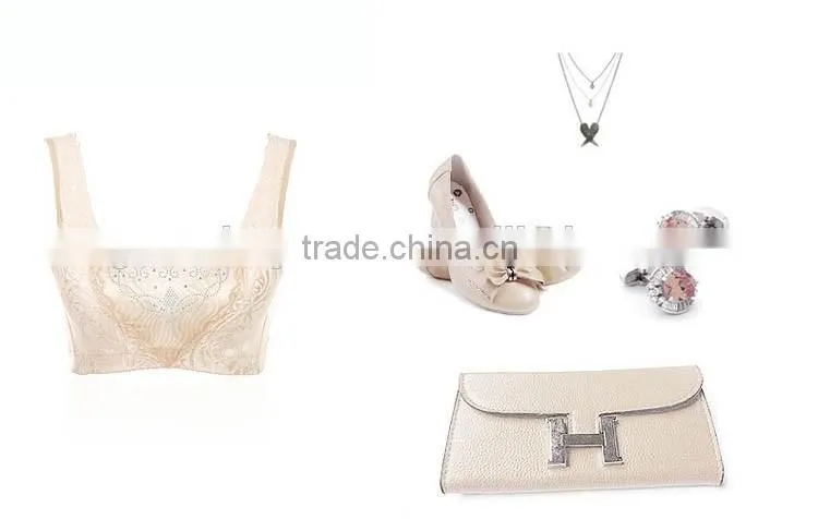 Rhinestone Decorated Full Coverage Thin Boob Tube Top Bras Women Luxury Lace Underwear Push up Cup C 34 36 38 40 Brassiere