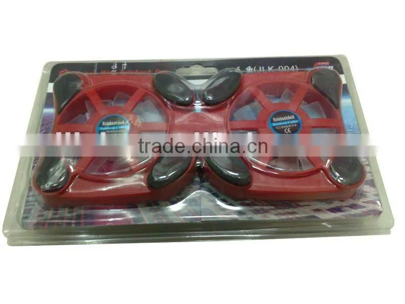 Blue LED light notebook radiator laptop cooler master