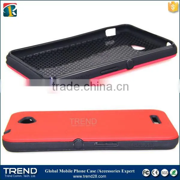 youyou pc+tpu oil coating case for sony xperia e4
