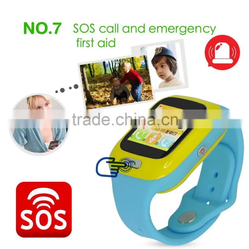2016 New Kids Gps Tracker Watch Touch Sceen Wifi Position Anti Lost Smart Children Wrist Gps Tracker Watch Gsm Phone Watch
