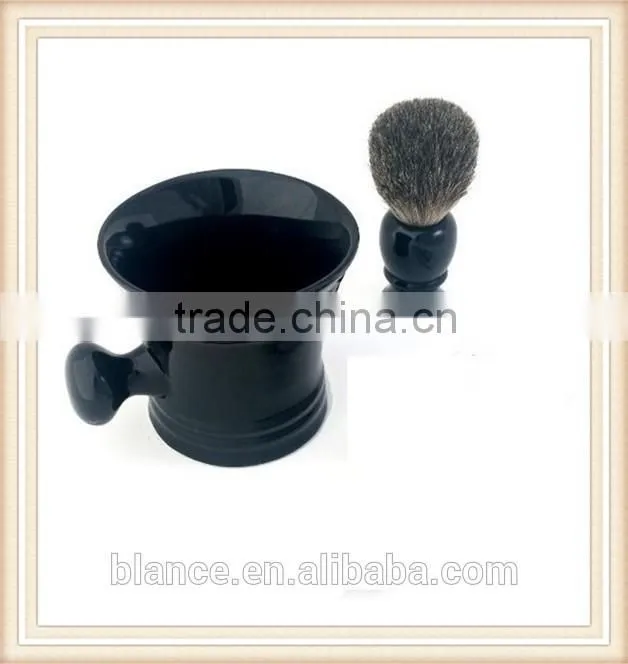 porcelain customized printing shaving mug for shave soap and brush mug design
