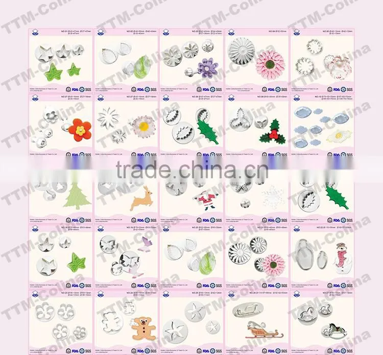Custom non stick fondant cake decorative plastic rolling pin