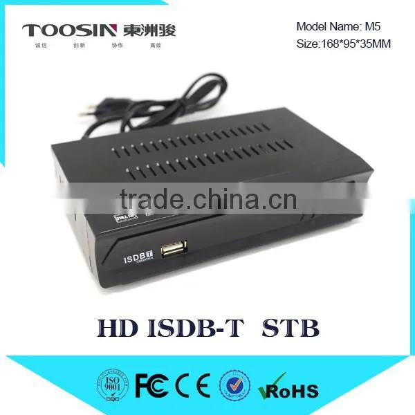 Peru Brazil FTA STB HD ISDB-T Antenna Receiver