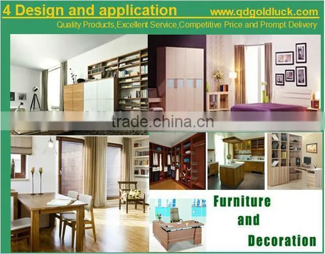 melamine faced blockboard/Veneered Block Board/laminated wood block board