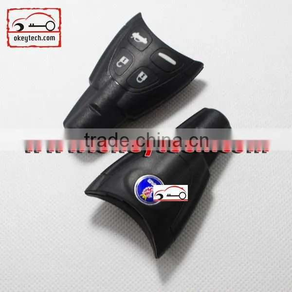 OkeyTech VW 3+1panic button remote key shelll (Round head) for vw flip key for vw remote key case for key cover vw key shell