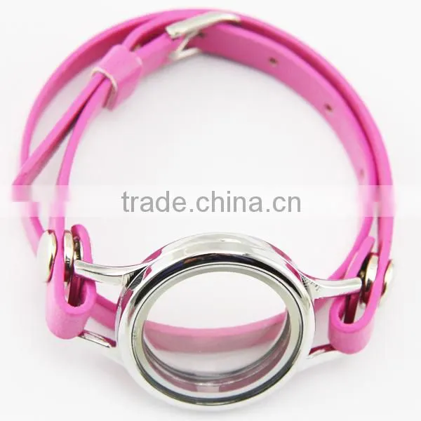 New Design Gold Crystal Small Locket Ring(FLR160102)