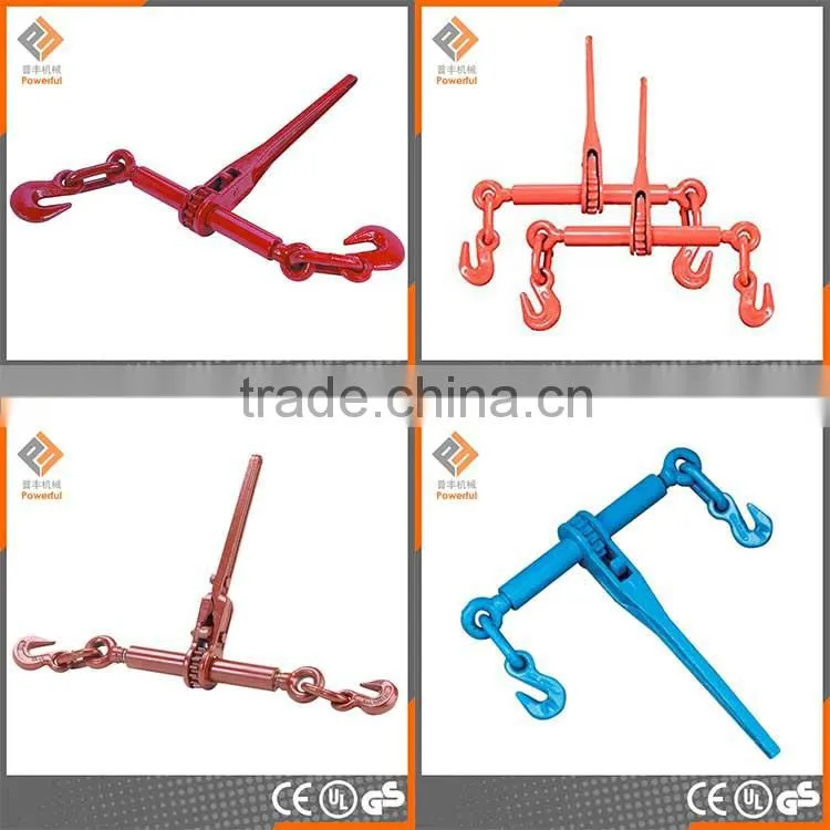 US Standard Ratchet Type Load Binder with Chain