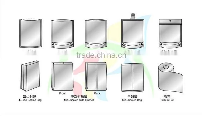 High quality opa/pe food packaging film for vacuum