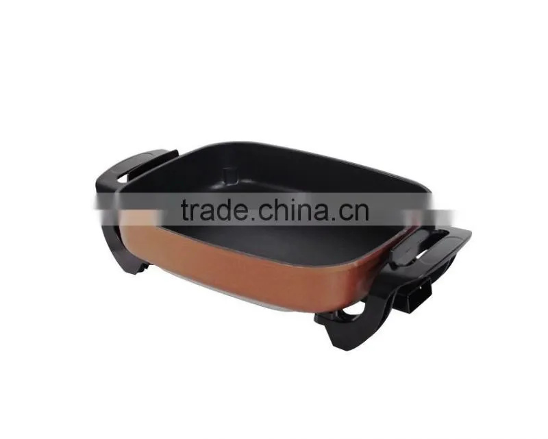 Non-stick coating Die-cast electric Cooking skillets
