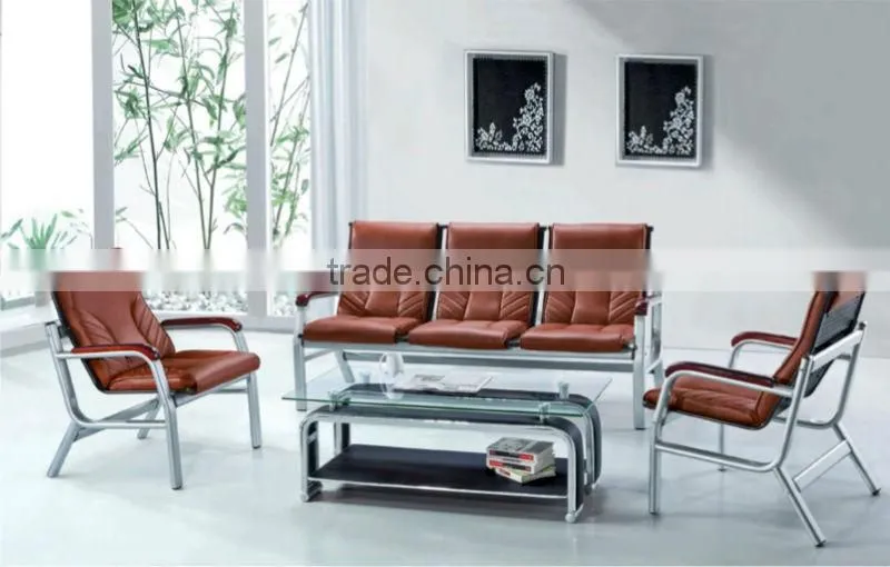 Metal Chrome Frame Waiting Room Safa (TZ-B17)