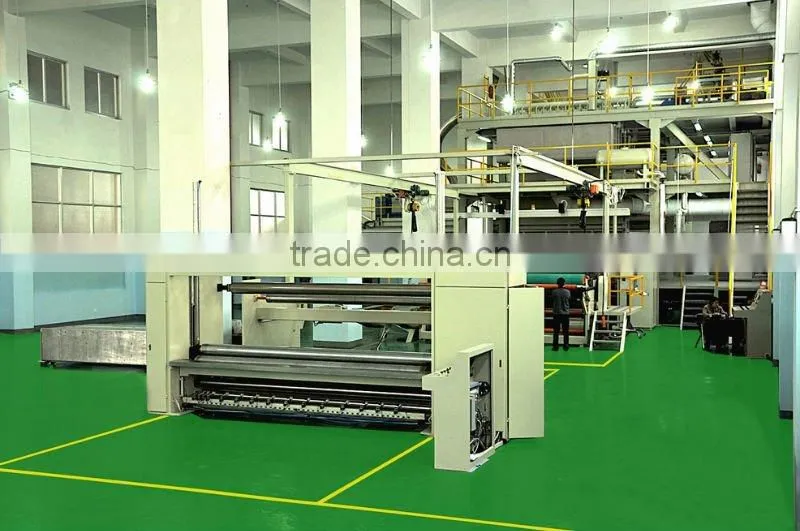 3200MM PP spunbond nonwoven fabric machine in single beam