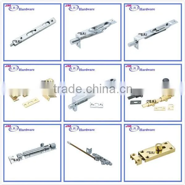 Good quality 14mm strike width flush bolt