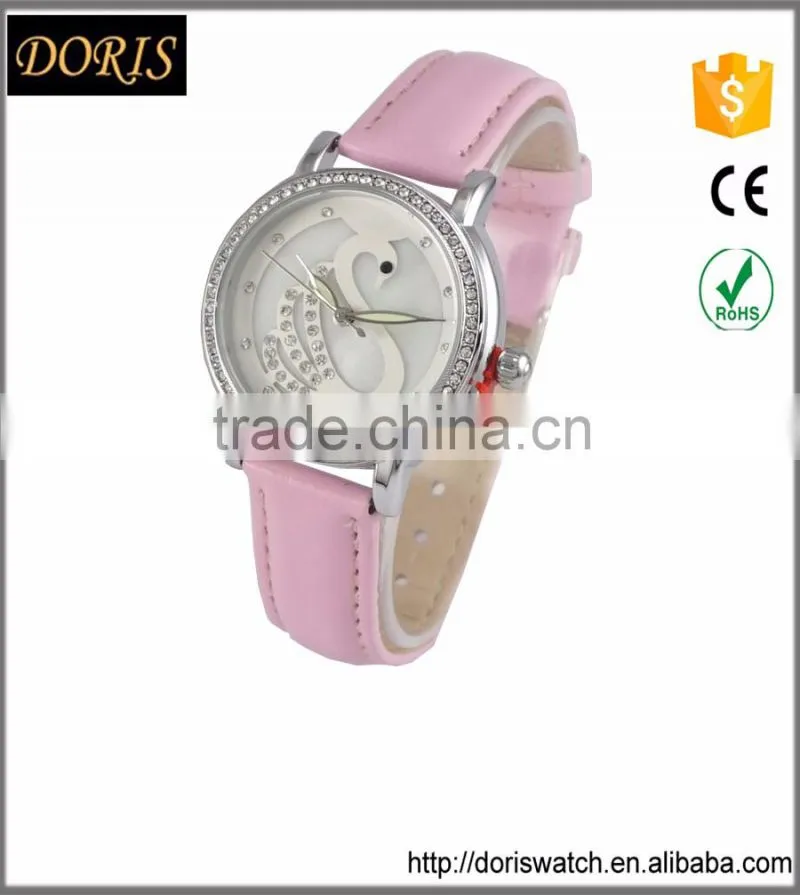 latest watches design for ladies quartz movement men leather watch