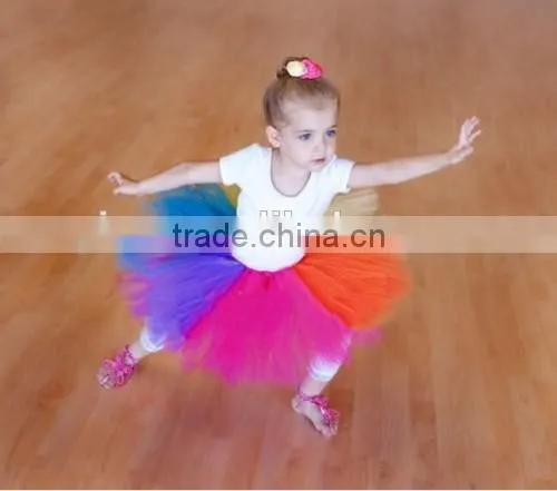 Newest Designer Ballet Tutu Dress Colorful Plus Size Ballet Tutu Dress