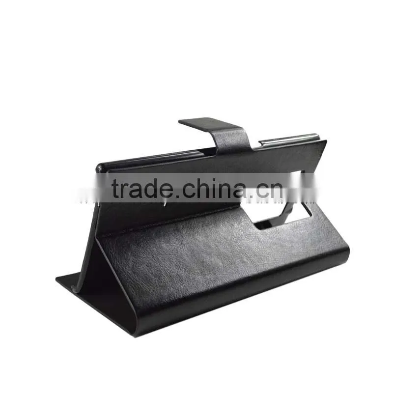 Ultrathin mobile phone leather cases for Pantech A860 Stand function !