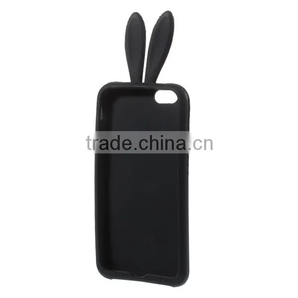 For Apple iPhone 6 Cute Rabbit Ears Silicone Soft Case, Case For iPhone 6