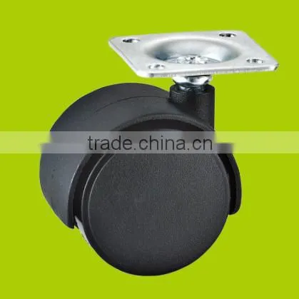 China Factory Furniture Castor Wheel With Plate