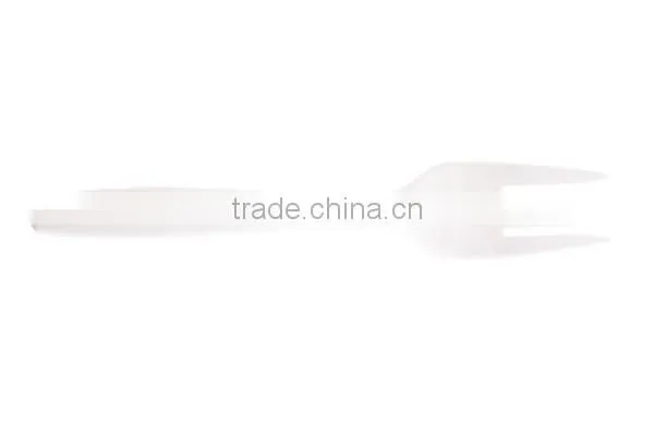 four teeth crystal fork plastic fork