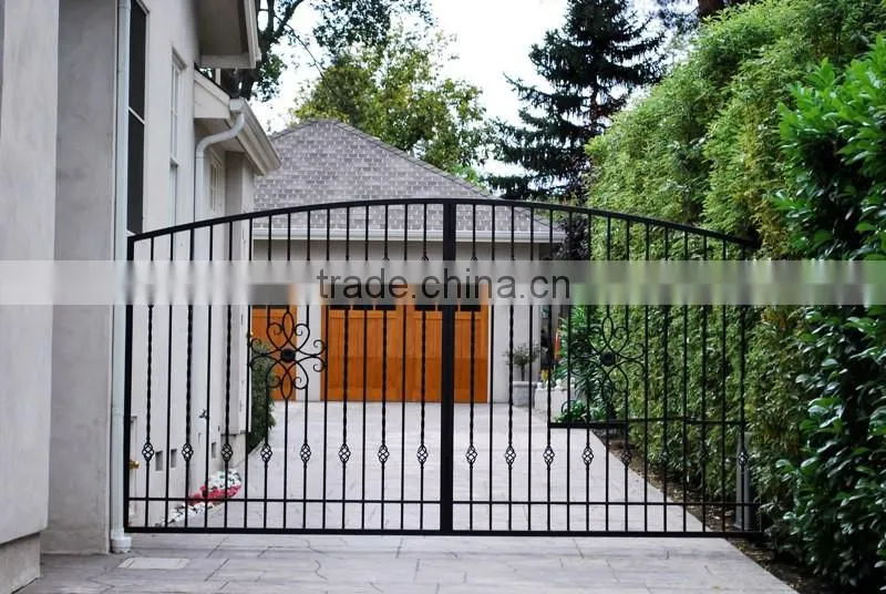 Low price steel gate fence gate, main gate colors, latest main gate designs on alibaba online shopping