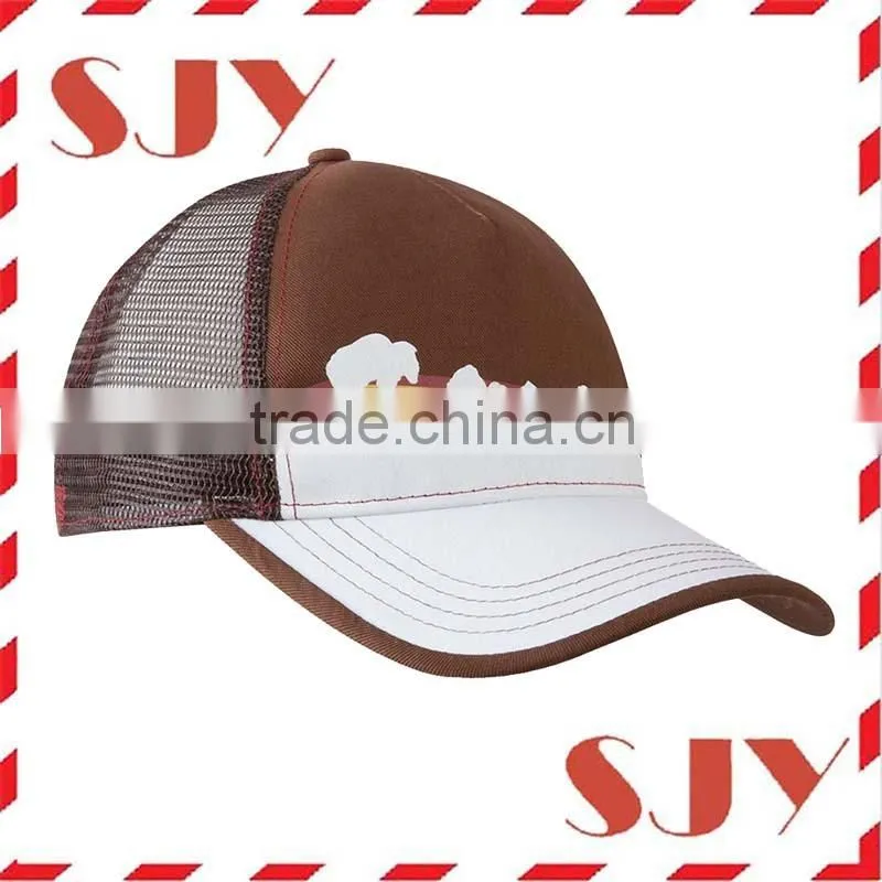 Unique Custom made 5 panel canvas adjustable golf hat