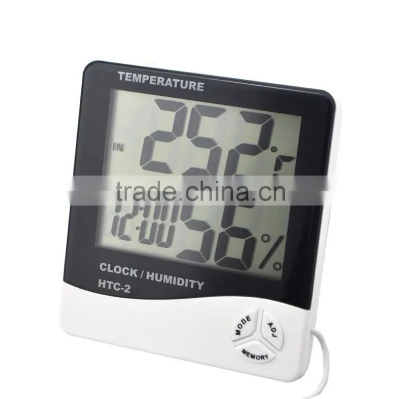 Hottest Digtal Thermometer Hygrometer HTC-2