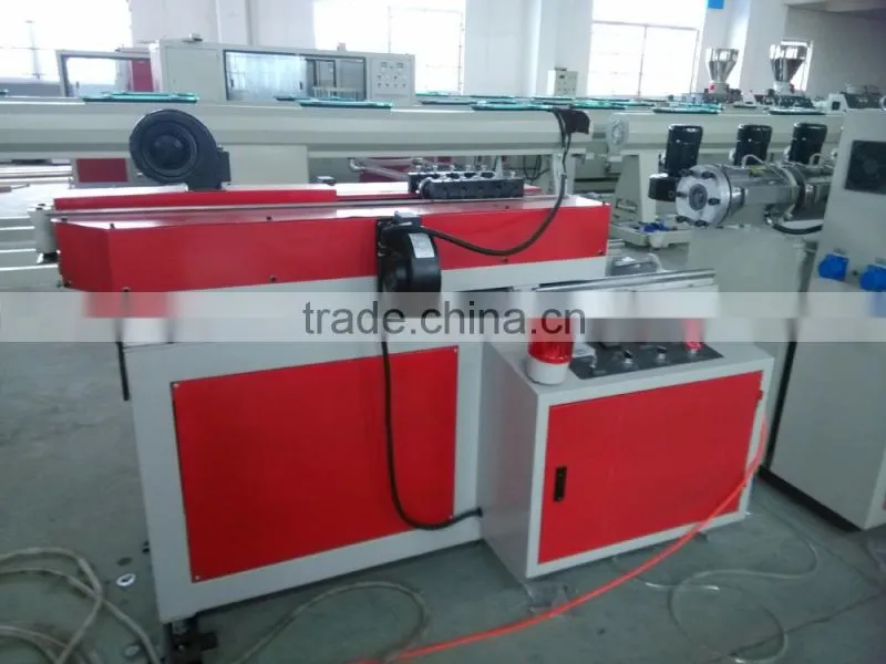 plastic single corrugated pipe production line