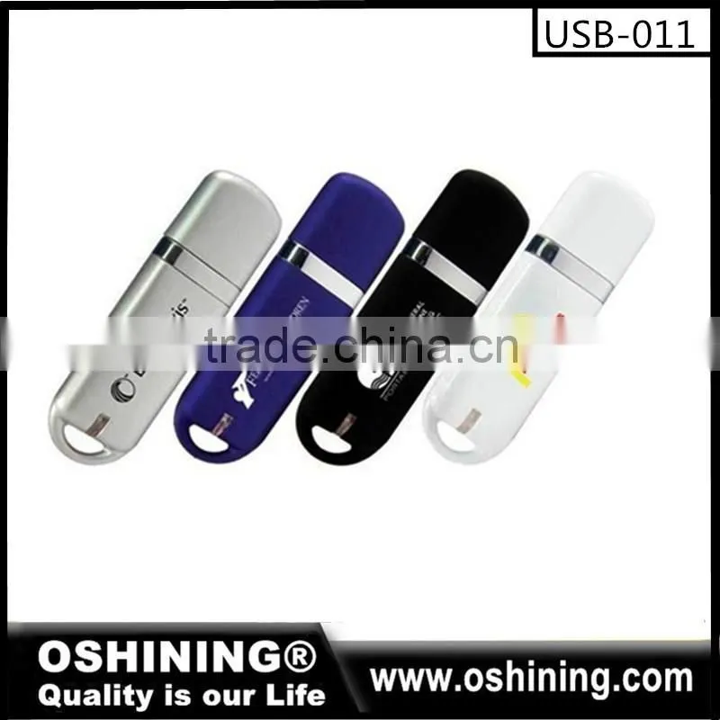 Promotion Plastic mini 2.0 stock usb swivel stick custom logo usb flash drive 8gb (USB-070)
