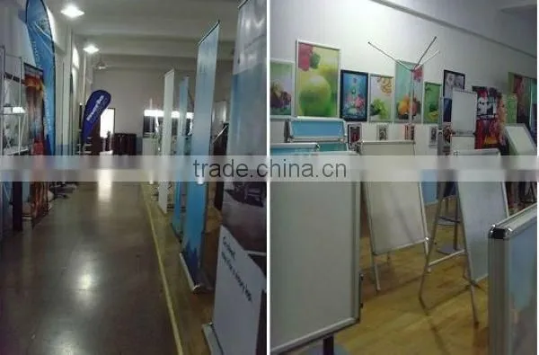 Aluminium double side poster board with water base