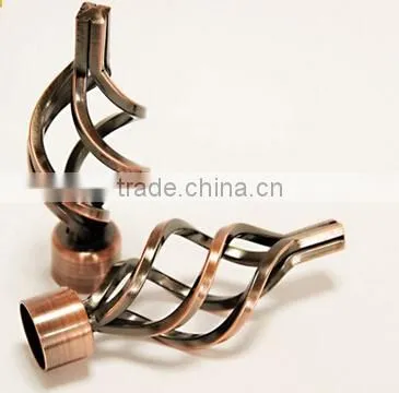 Plating Fashion Curtain Rod Finial