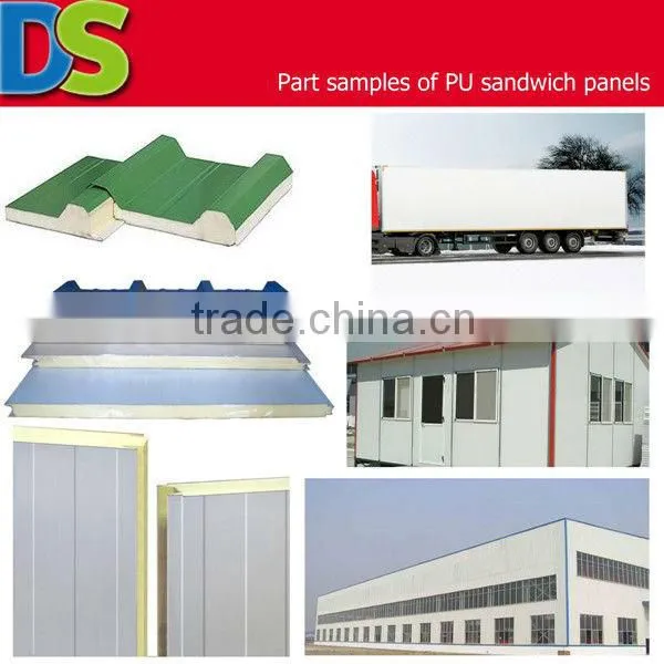 Polyurethane PU Used Sandwich Panel Line