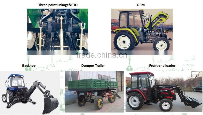 Agricultural tractor tyre and mini tractor price list 40HP