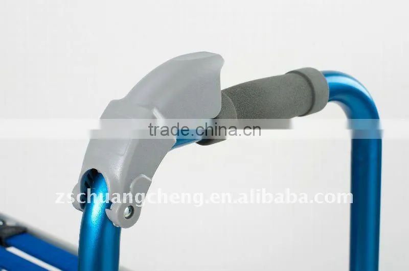 High quality Aluminum adjustable rollator walker for elderly , disable , patients