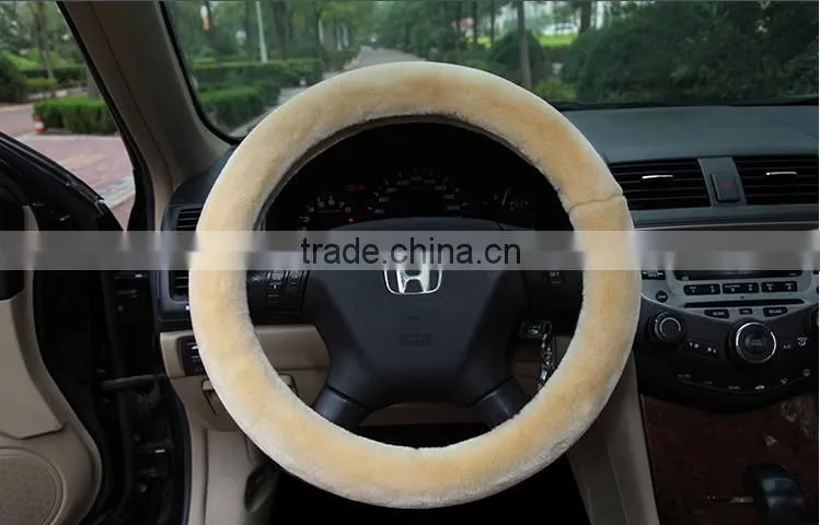 Hot sell !! ZHIXIA Brand High quality PU leather car steering wheel covers made in China