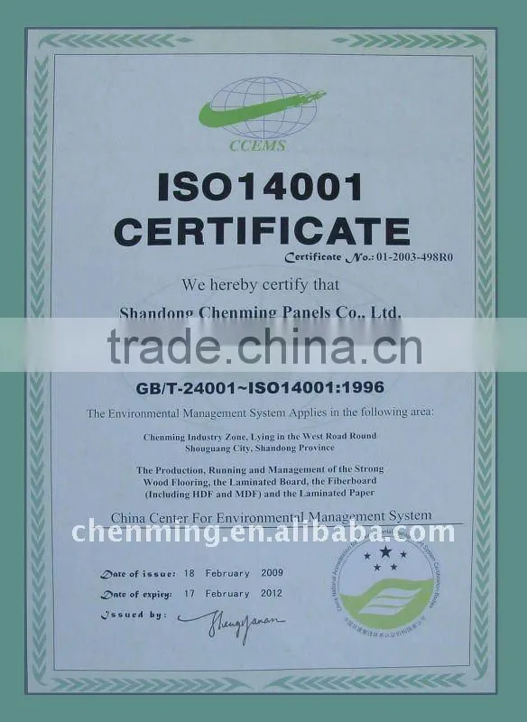 8mm HDF Laminated flooring with best price