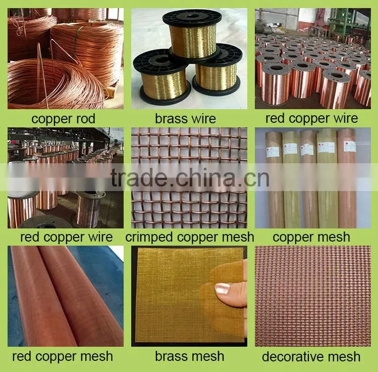 brass wire red copper wire made in china