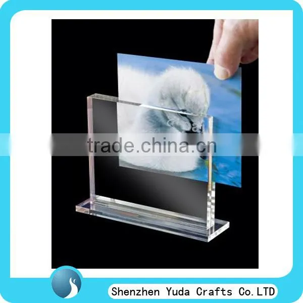 crystal magnetic picture frame Apple Shape Photo Frame clear Apple Shape Photo Frame