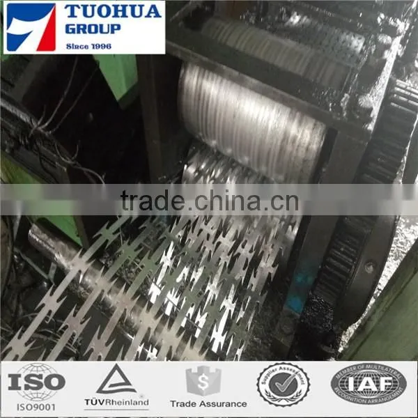 DIRECTLY FACTORY RAZOR WIRE MAKING MACHINE