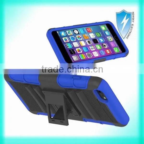 Latest Multifunctional Combo Kickstand Case with id card holder for iPhone 6