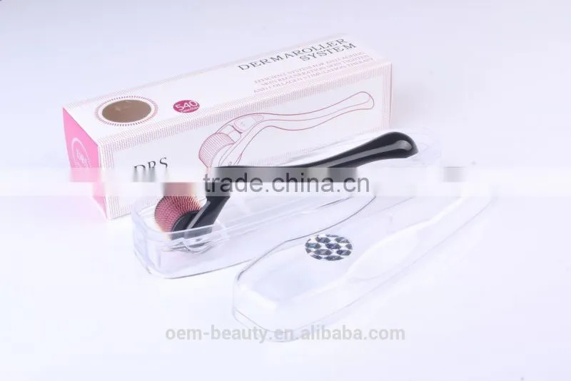 Disposable microneedling dermaroller for hair loss treatment