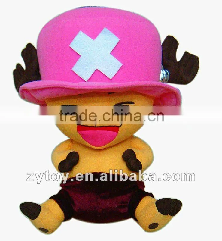 Cute Plush One Piece Toy Figure OEM