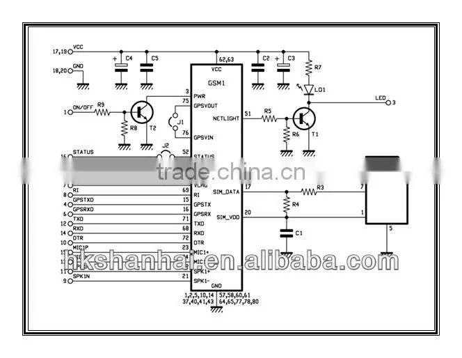 Simcom GSM GPRS GPS Sim908 Module
