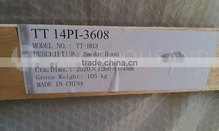 Made In China Range Hood - Normal Hood, AISI 201, TT-H03