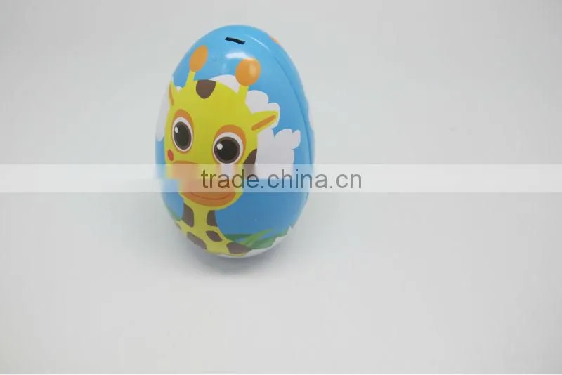 egg shape tin ball